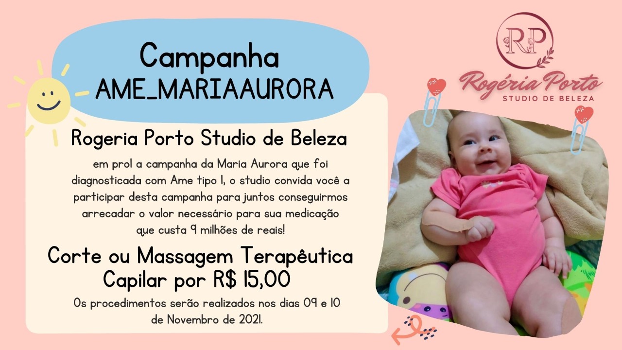 Foto 2 de 4 — Família e amigos se mobilizam para ajudar bebê com AME, atrofia muscular espinhal